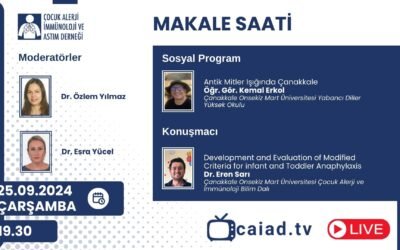 Makale Saati – 25.09.2024