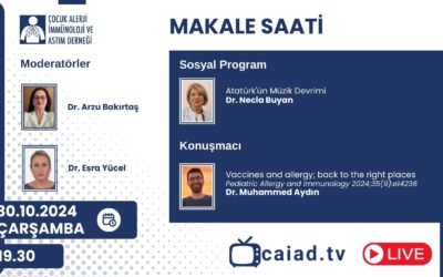 Makale Saati, 30.10.2024