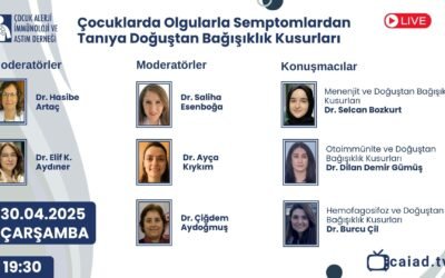 Çocuklarda Olgularla Semptomlardan Tanıya Doğuştan Bağışıklık Kusurları