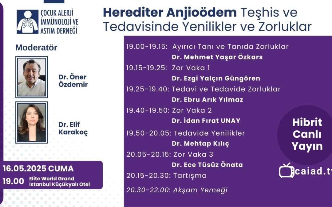 Herediter Anjioödem Teşhis ve Tedavisinde Yenilikler ve Zorluklar