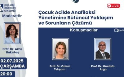 Çocuk Acilde Anafilaksi Yönetimine Bütüncül Yaklaşım ve Sorunların Çözümü