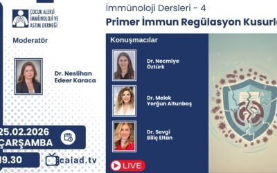 İmmünoloji Dersleri – 4, Primer İmmun Regülasyon Kusurları