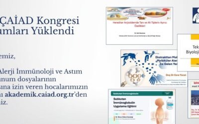 20. Çocuk Alerji İmmünoloji ve Astım Kongresi Sunumları